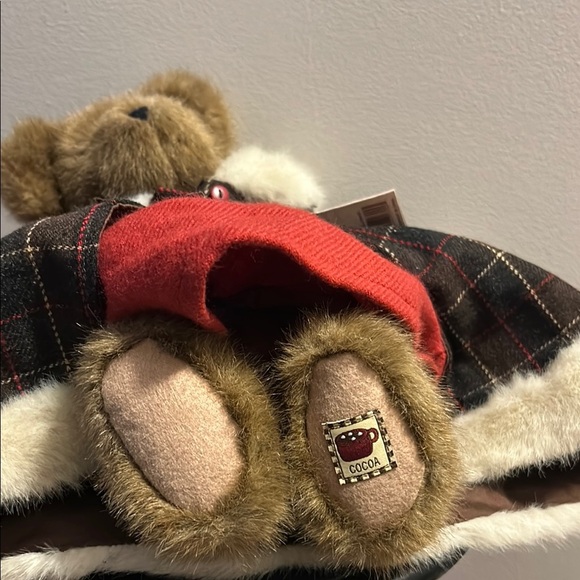 Vintage Boyds Bears Brown and Red Stuffed Animal with Cozy Outfit - Picture 11 of 12